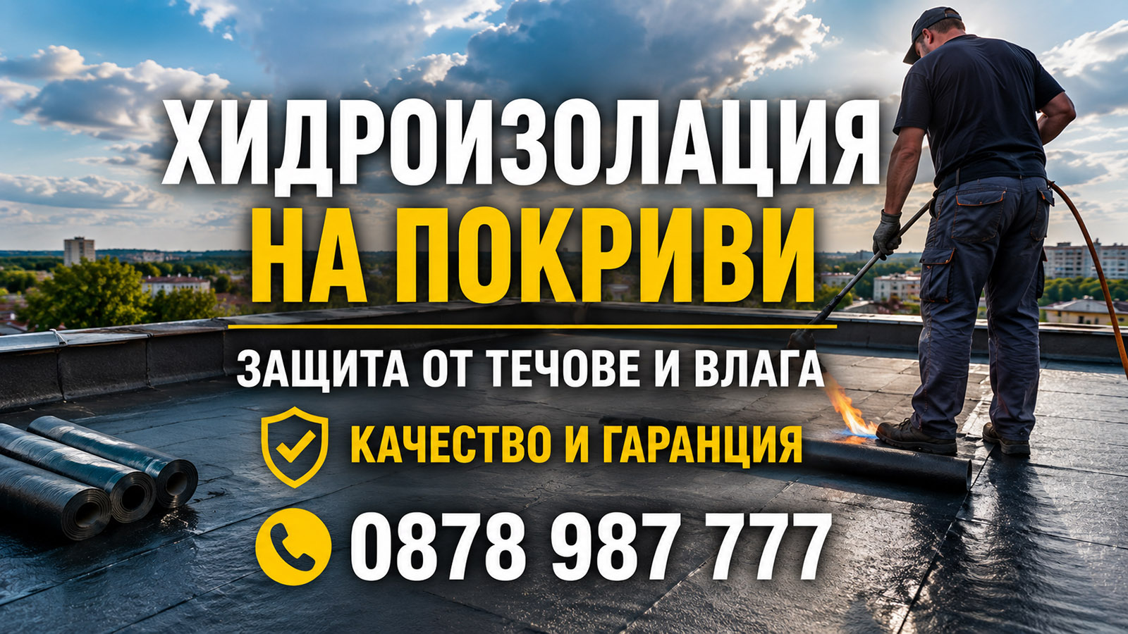 Хидроизолация на покриви